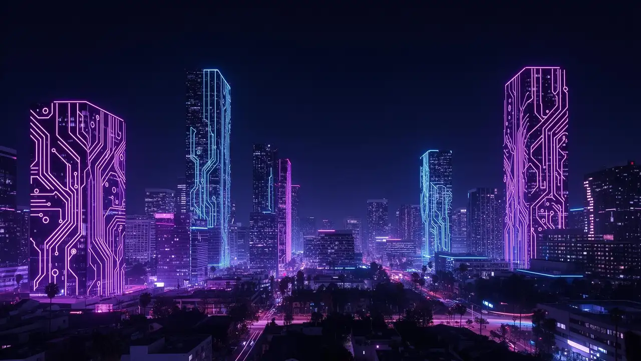 Silicon Valley skyline